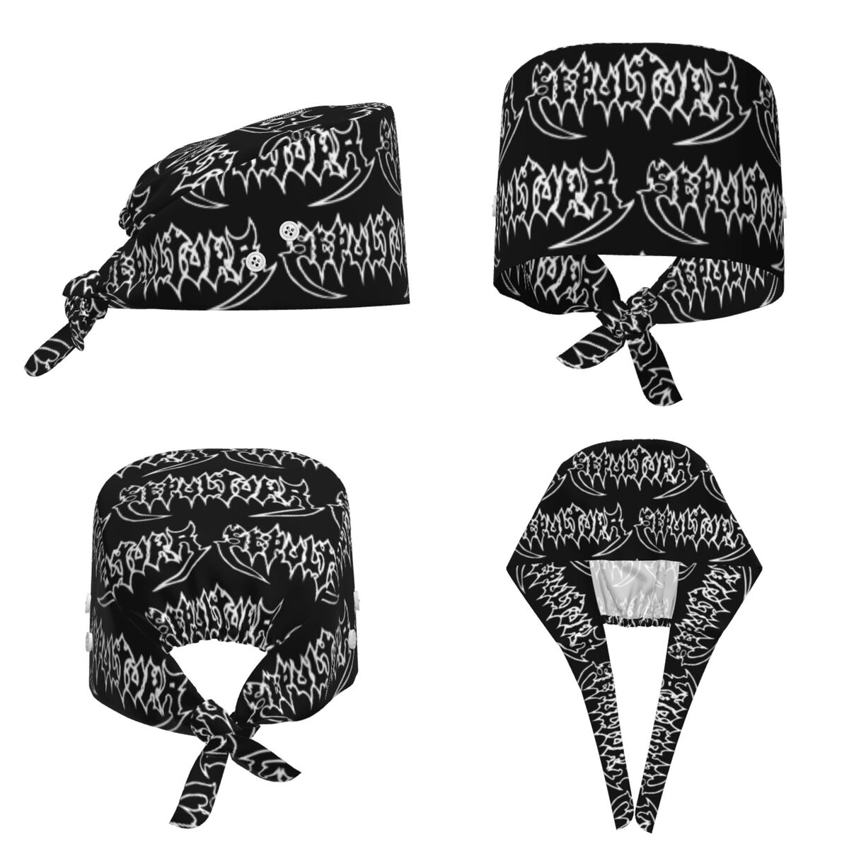 Men Accessories H&M - Casquette chirurgicale Sepultura Slayer Death Metal,