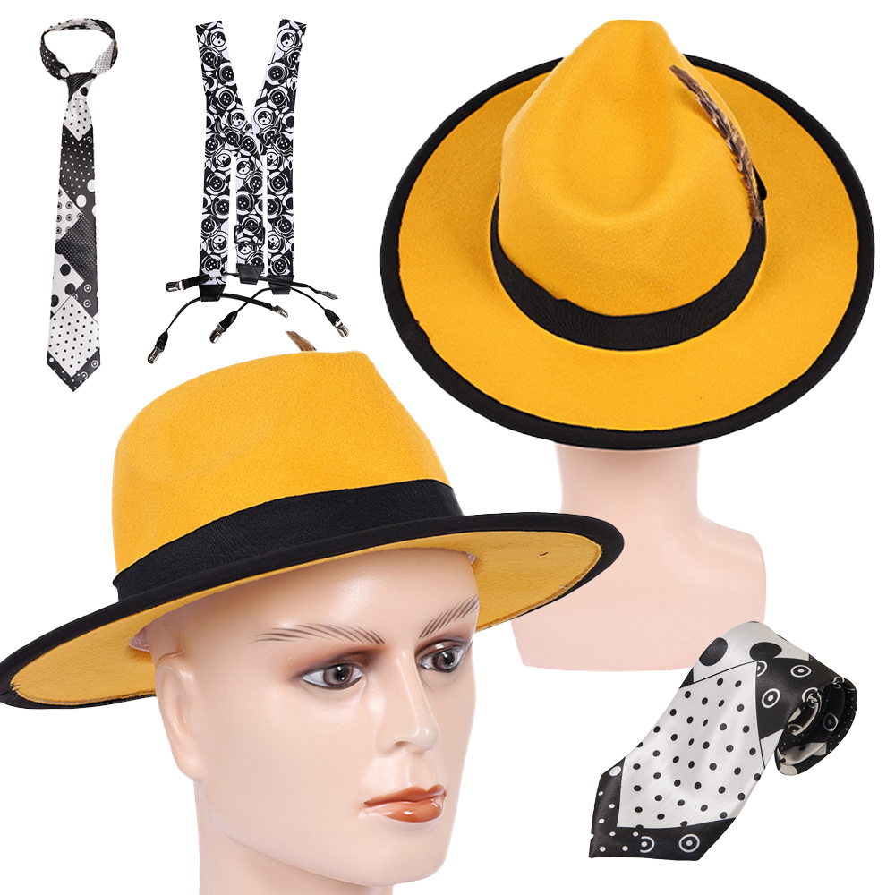 Men'S Yellow Accessories - Chapeau jaune Stanley Fantasia 1994 Jim