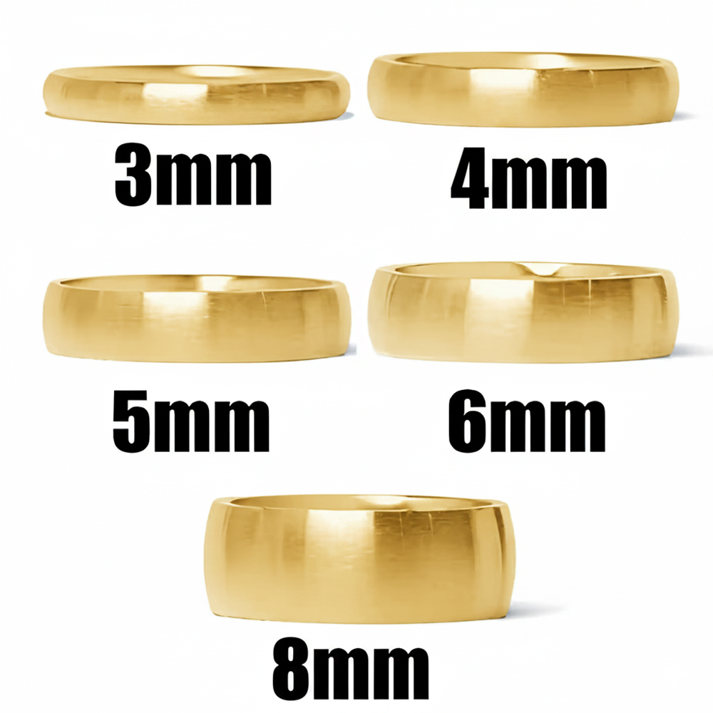 Men Accessories Shop - Bague en acier inoxydable 316L pour