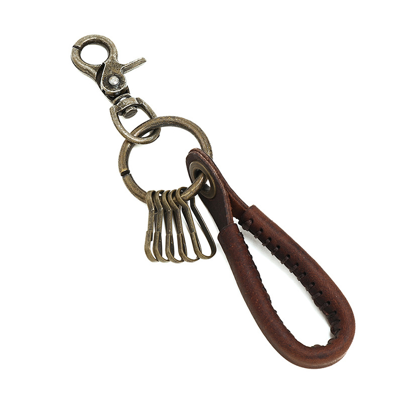 Men Accessories Pk - Pochette en cuir véritable pour clés