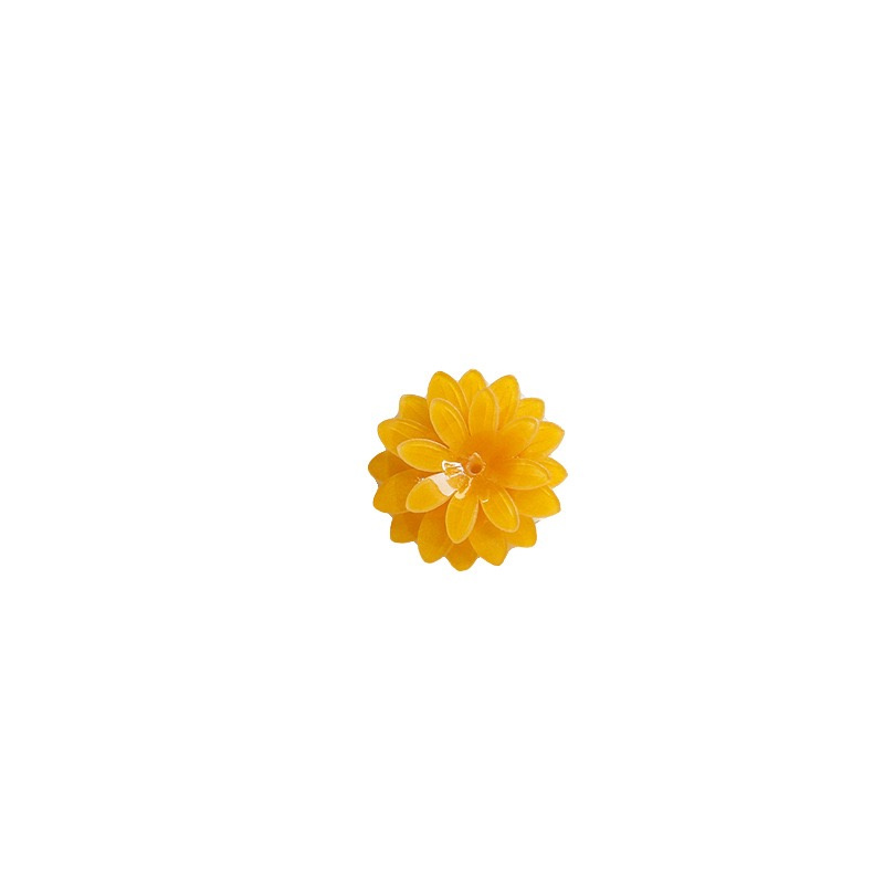 Men'S Yellow Accessories - 50 pcs/lot 24mm couleur jaune impression