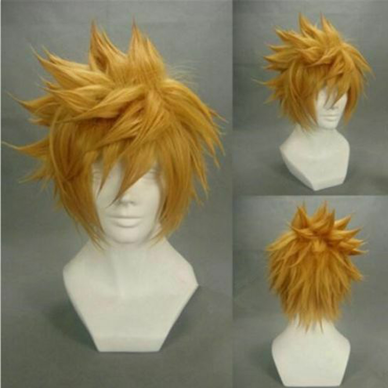 Perruque de Cheveux Courts et  - Men'S Yellow Accessories avis et prix