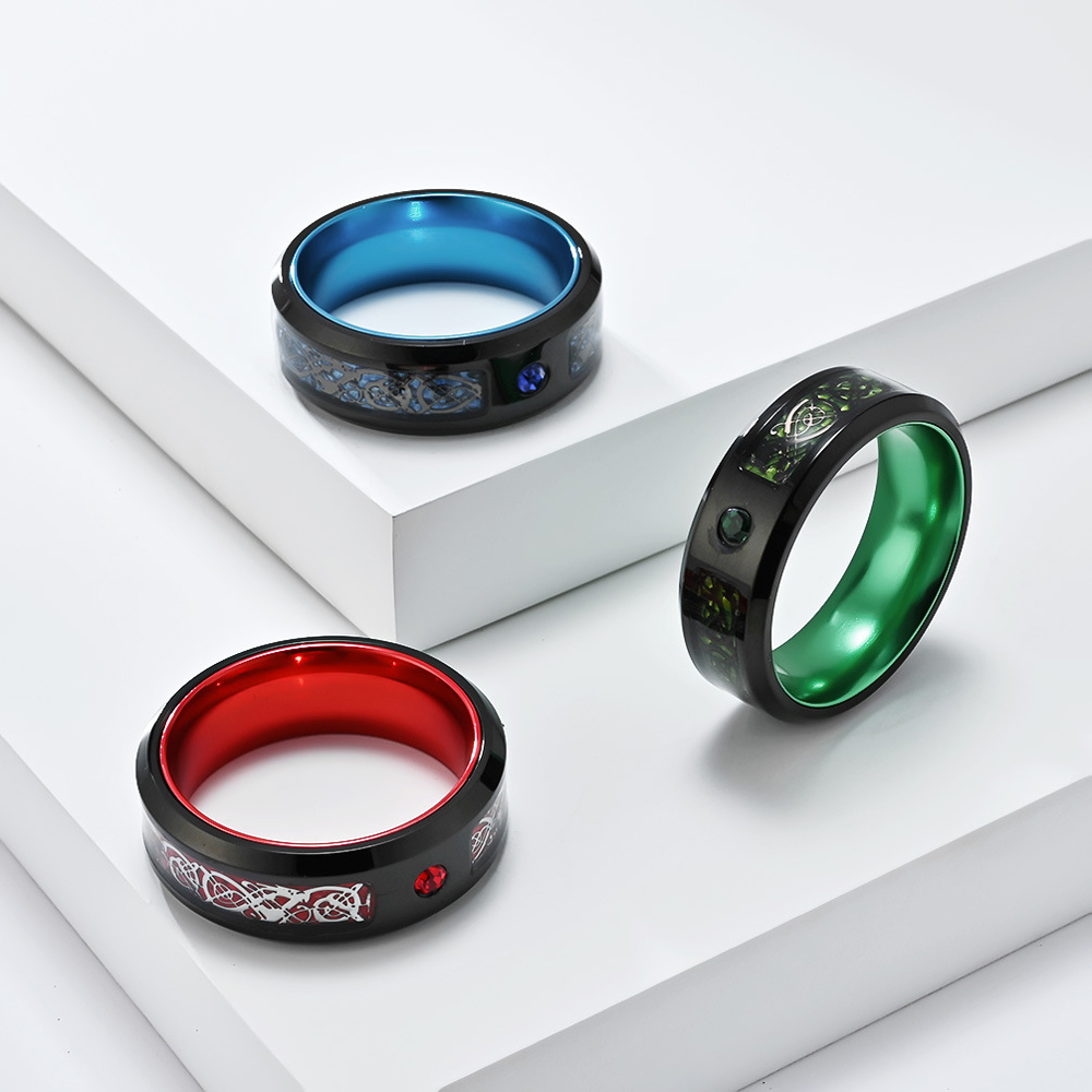 Bague Dragon en acier inoxydab - Men Accessories Shop avis et prix