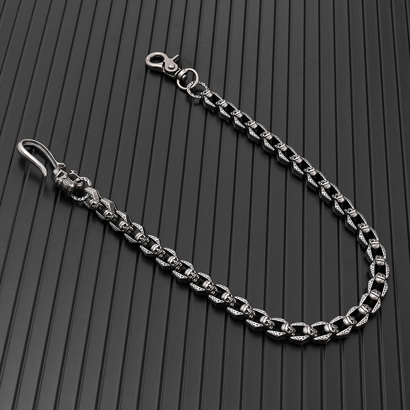 Chaîne de crâne en métal gothi - Men Accessories Pk avis et prix