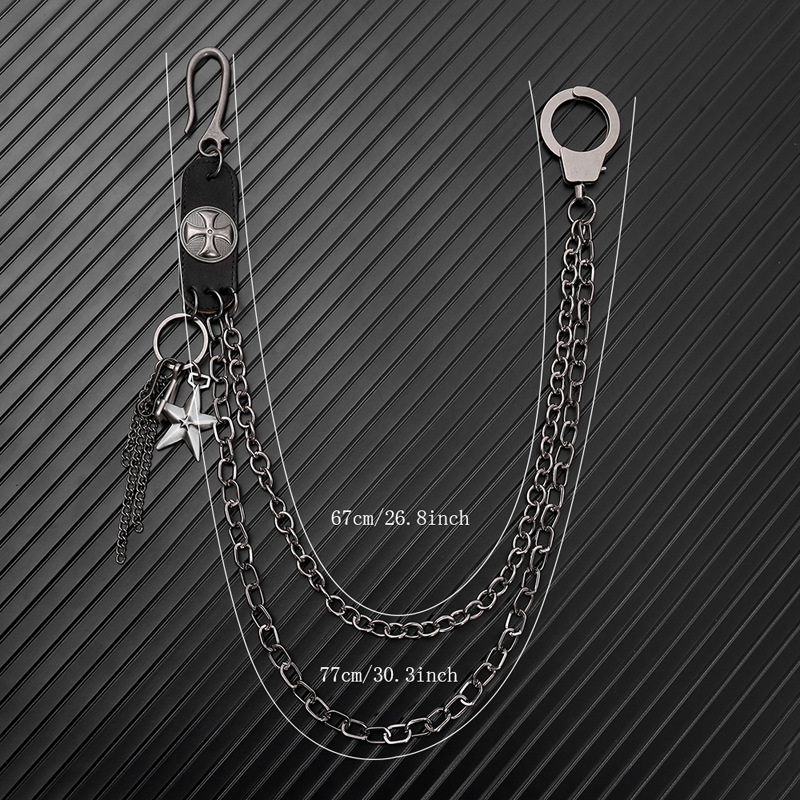Porte-clés en cuir de vachette - Men Accessories Pk avis et prix