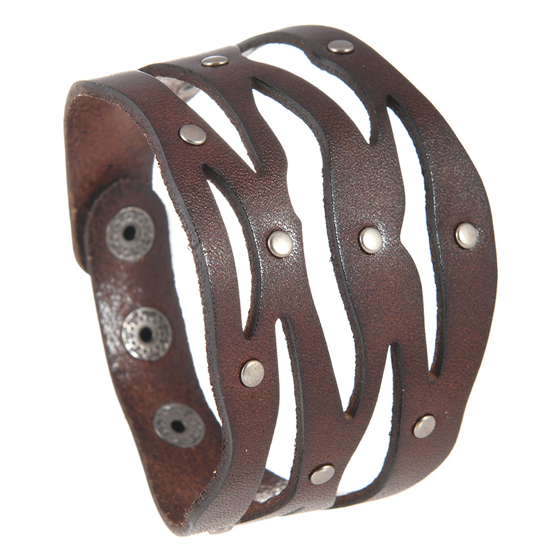 Bracelet large ajouré créatif  - Men Accessories Pk avis et prix