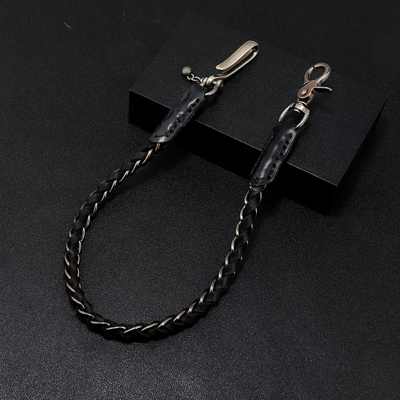 Porte-clés de motard en cuir v - Men Accessories Pk avis et prix