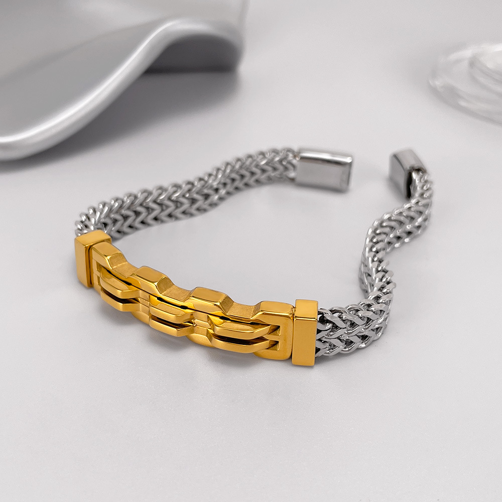 Bracelet en acier inoxydable p - Men Accessories Pk avis et prix
