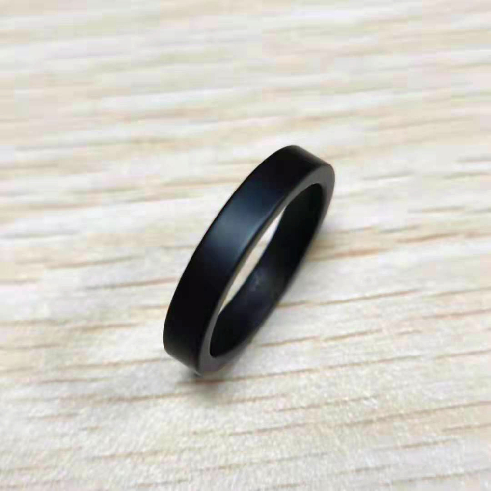 Bague en céramique noire mate  - Men Accessories Shop avis et prix