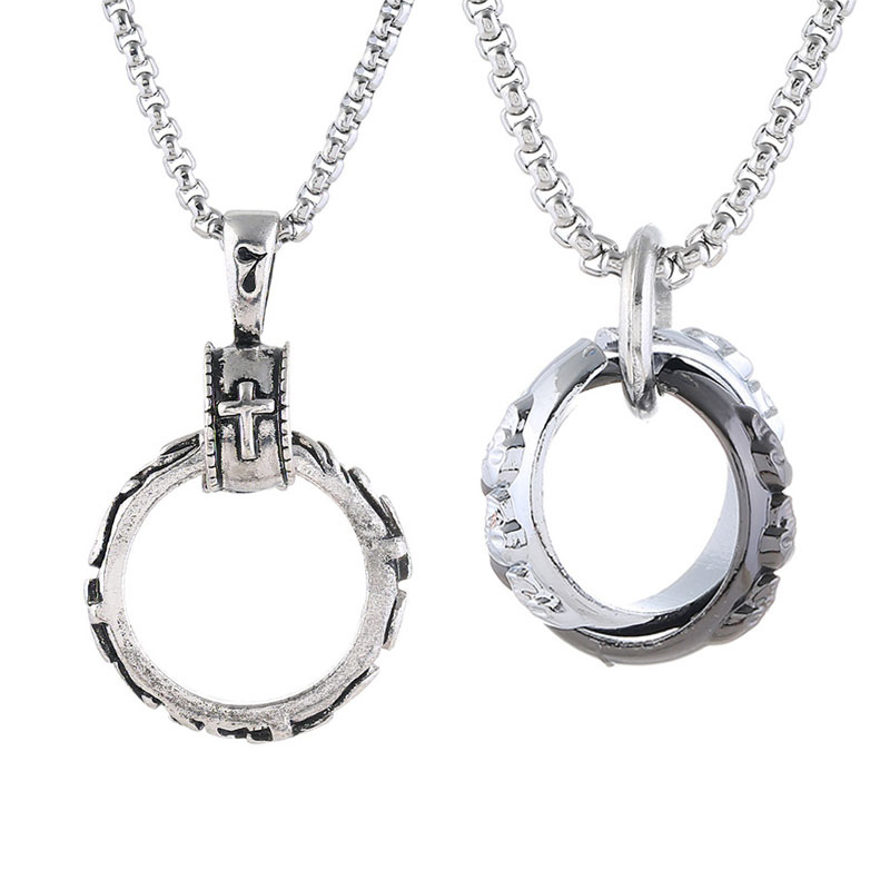 Jsingshow – collier Vintage Pu - Men Accessories Pk avis et prix