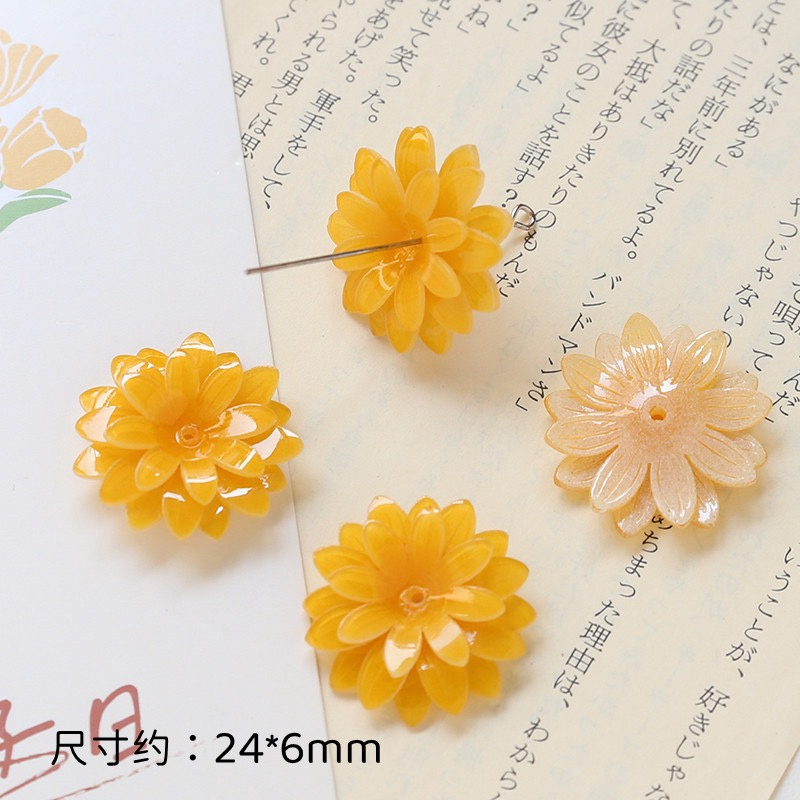 50 pcs/lot 24mm couleur jaune  - Men'S Yellow Accessories avis et prix